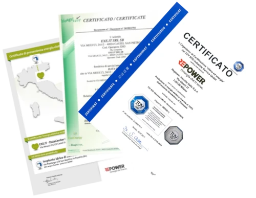 Certificazioni Certificazioni
